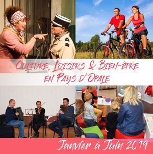 Flyer Culture en Pays d'Opale 2019