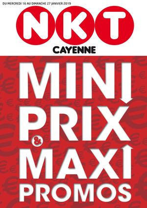 Super NKT Cayenne - Catalogue "Mini prix, maxi promo" du 16/01 au 27/01