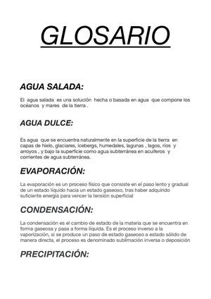 Glosario De Geografia  E Historia