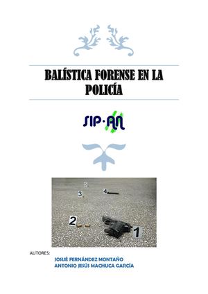 338 Balística Forense En La Policía