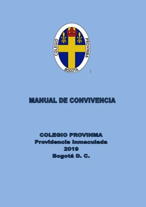 MANUAL DE CONVIVENCIA PROVINMA
