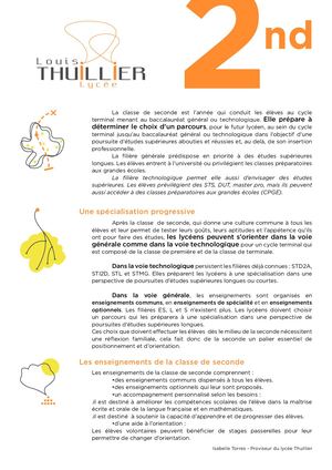 Plaquette Seconde Thuillier F1