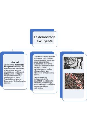 La Democracia Excluyente Arely Espin