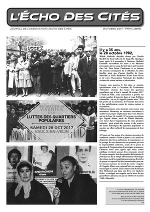 L'Echo des cités - octobre 2017