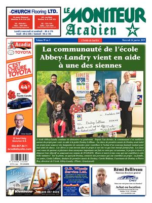 Moniteur Acadien 16 Janvier