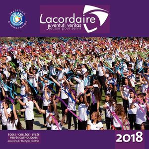 Agenda 2018 Lacordaire