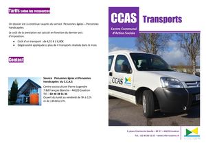 Service transport du CCAS de Couëron