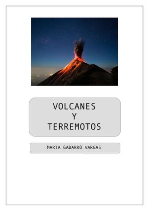 Marta Gabarró Volcanes Y Terremotos (1)