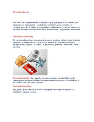 Recursos Naturales