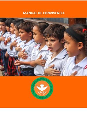 Manual De Convivencia Ces 2018