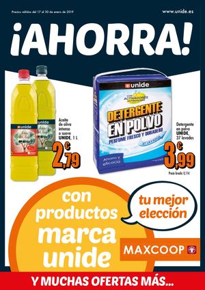 UNIDE - 2019/01/30 - Catálogo MAXCOOP - Península