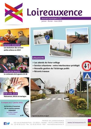 Bulletin municipal Loireauxence - janvier, février, mars 2019