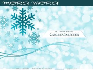 Collection Capsule 2018 By Mora Mora English