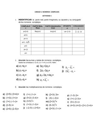 Numeros Complejos Actividad 1