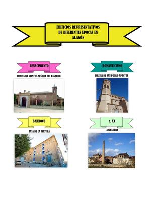 Edificios Representativos De Diferentes ÉPocas En Alagón