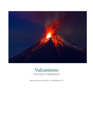 Volcanes Y Terremotos Mercedes Alarcón