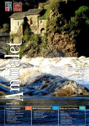 bulletin municipal d'Ambialet N° 28 - Janvier 2019