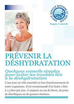 Prévenir la déshydratation