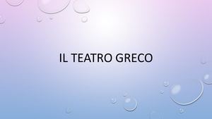 Il Teatro Greco