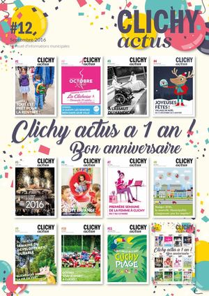Clichy Actus 12 - septembre 2016