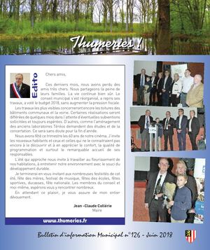Bulletin municipal juin 2018