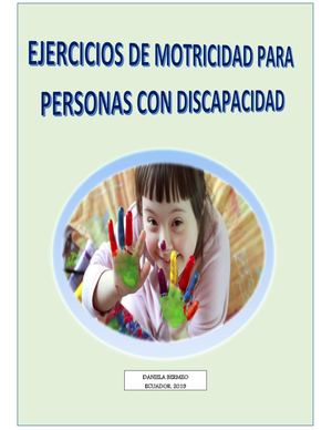 Ejercicios de motricidad para personas con discapacidad
