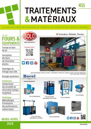 TRAITEMENTS ET MATÉRIAUX 451