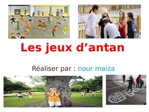 Les Jeux D’antan