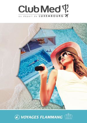 Club Med au départ de Luxembourg 2019