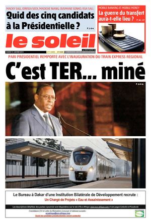 Edition Du 15 Janvier 2019