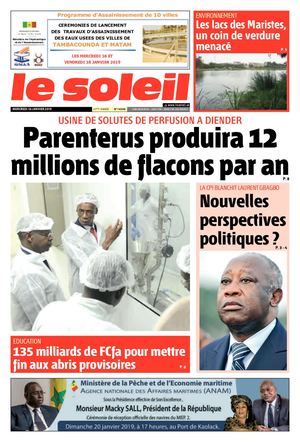 Edition Du 16 Janvier 2019