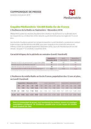 126 000 Idf Septembre Décembre 2018