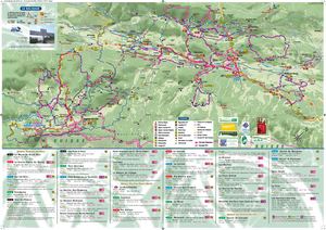 Carte Sentiers Pédestres et VTT