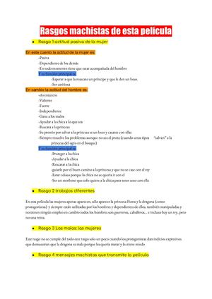 Análisis película Shrek