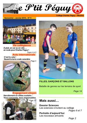 Le P'tit Péguy N°11 Janvier 2019