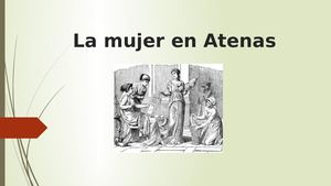 La Mujer En Atenas