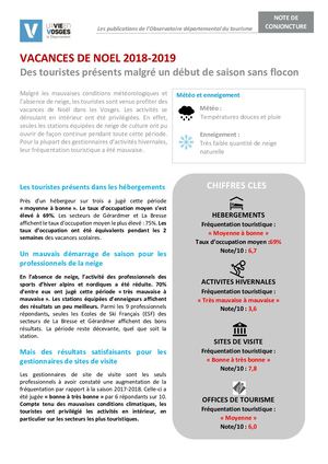 Note Conjoncture Noel 2018 2019