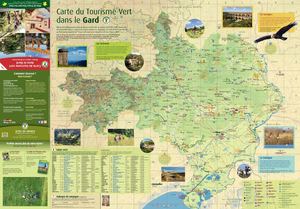 Carte Tourisme Vert Gard 2019