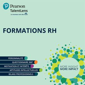 Catalogue des Formations RH 2019 Pearson TalentLens