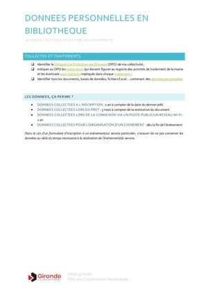 RGPD en bibliothèque : les outils de la conformité