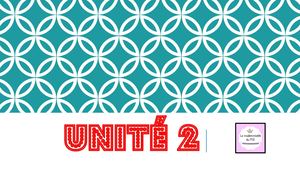 Unité 2 - Les Couleurs d'Elmer