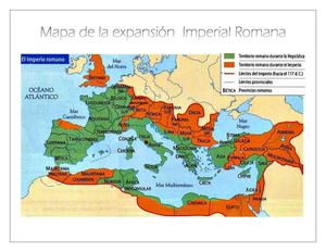 Mapa De La Expansión Imperial Romana