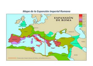 Mapa De La Expansión Imperial Romana