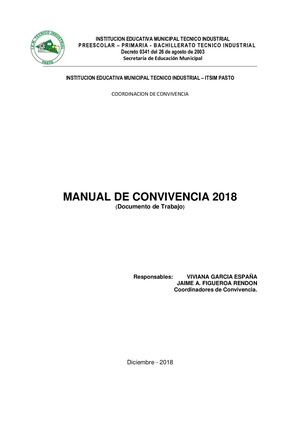 Apartes Del Manual De Covivencia 2