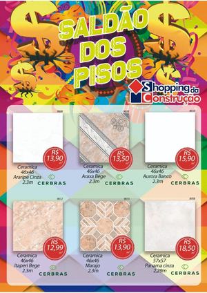 Revista Encarte Shopping Da Construção