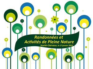 17 janvier 2019 - Randonnées et Activités de Pleine Nature - Évaluation et sélection