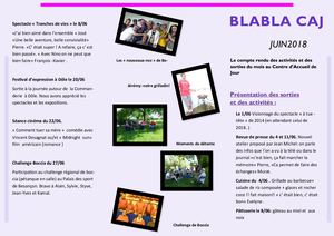 BlablaCAJ Juin 2018