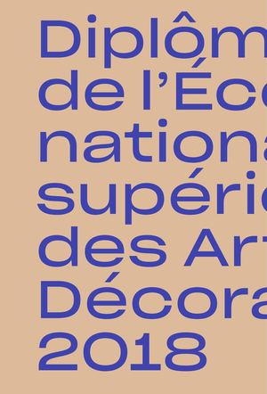 EnsAD Catalogue des diplômés 2018