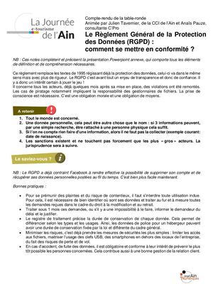 RGPD : ce qu'il faut savoir