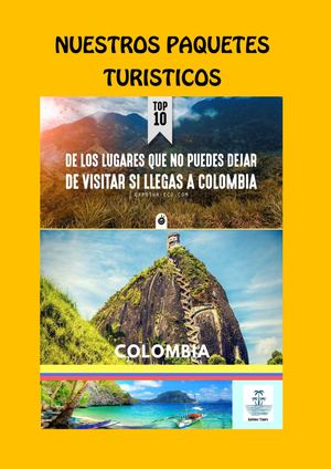 Catalogo Lugares Turisticos